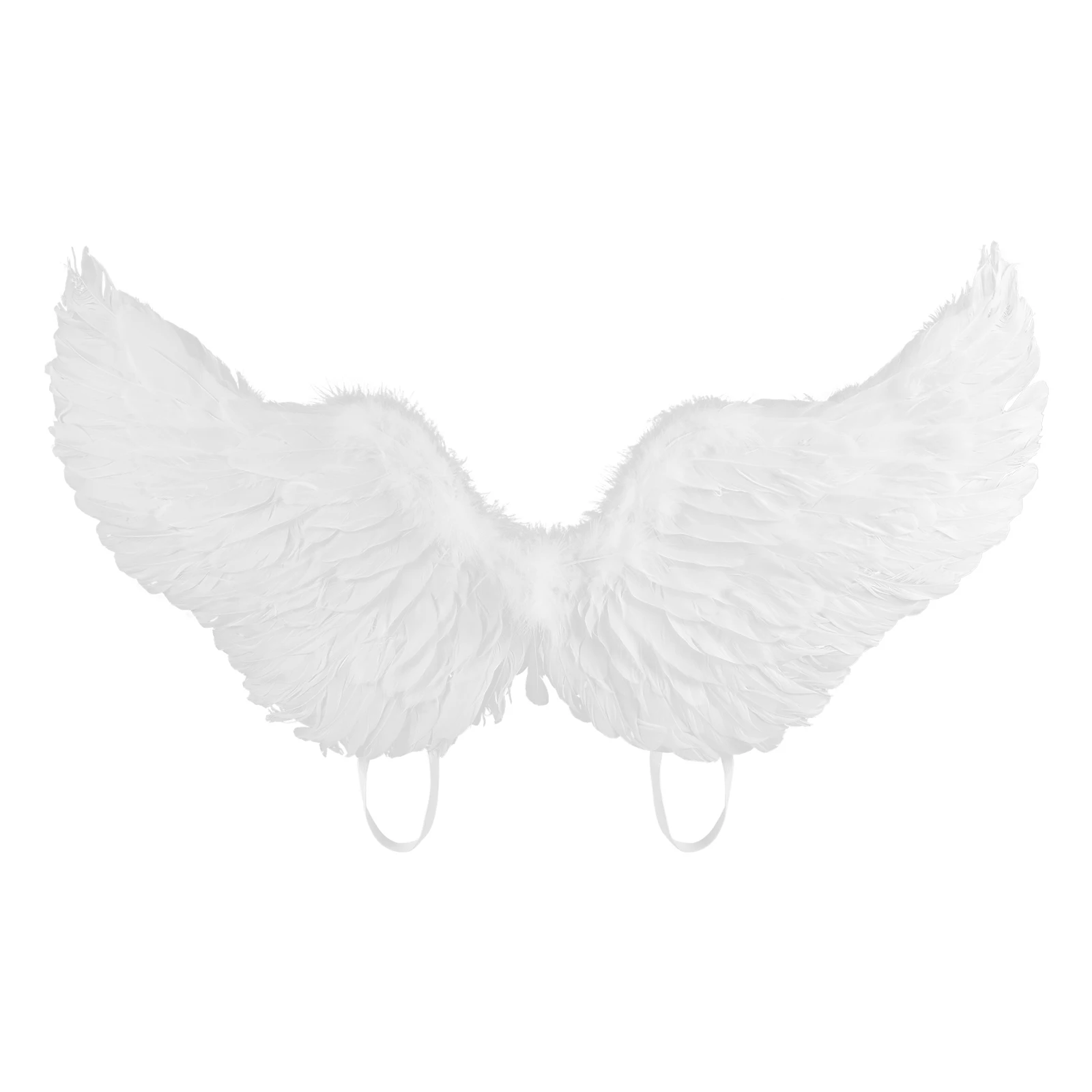 ปีกผู้ใหญ่เครื่องประดับชุดผู้ชายผู้หญิงปีกนางฟ้าแบบหรูหราพร้อมสายรัดยางยืดอุปกรณ์เสริมฮาโลวีน