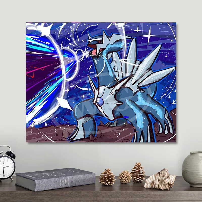 

Pok E Mon плакат украшение Пикачу карманные монстры Pok E Mon детский аниме мультфильм настенная живопись для гостиной