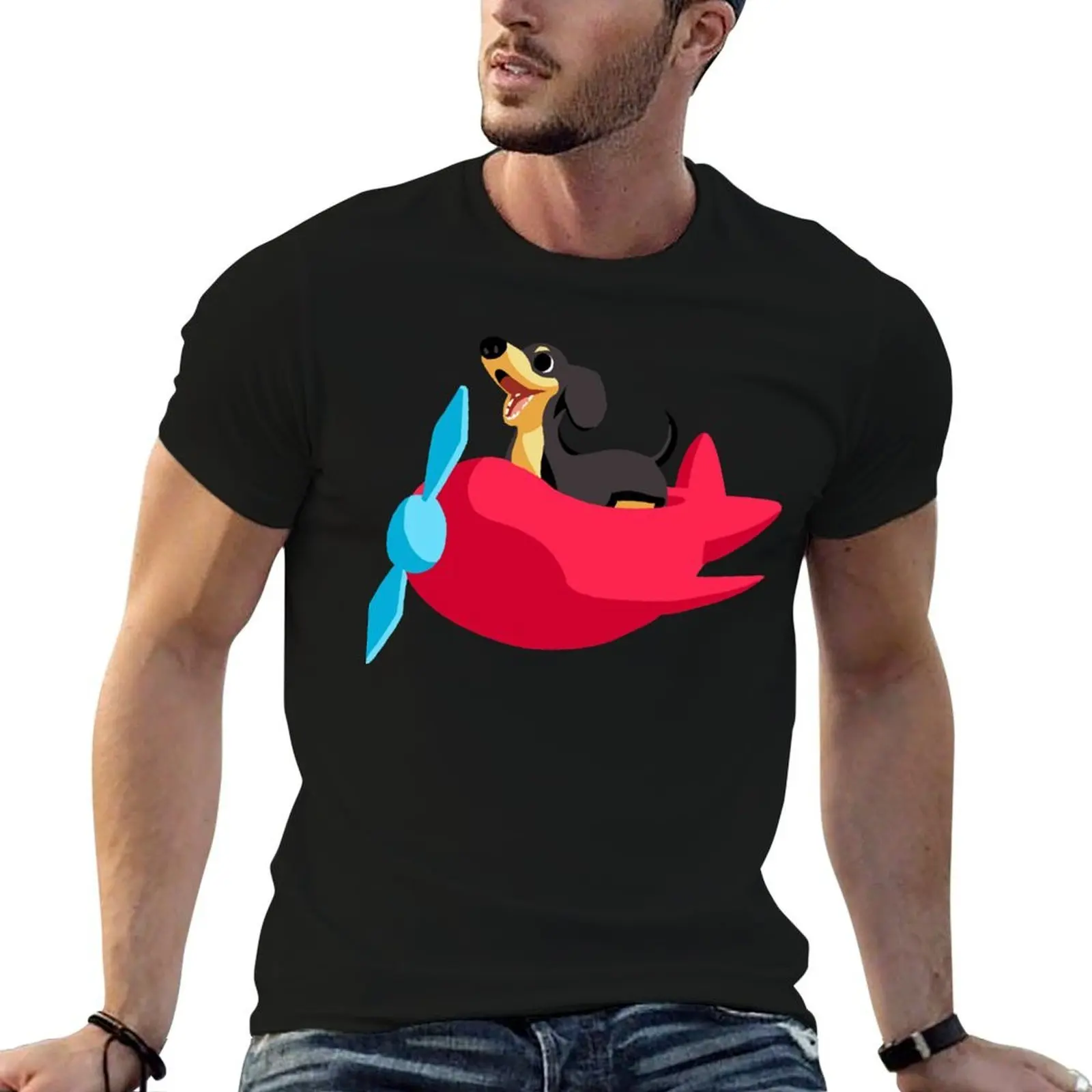 T-shirt Dog of Wisdom, t-shirt de travail durable