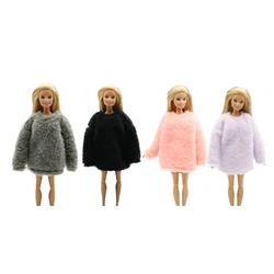 New 30cm 1/6 Doll loose long sleeve wool top Daily Wear Clothes for Barbies doll Accessories