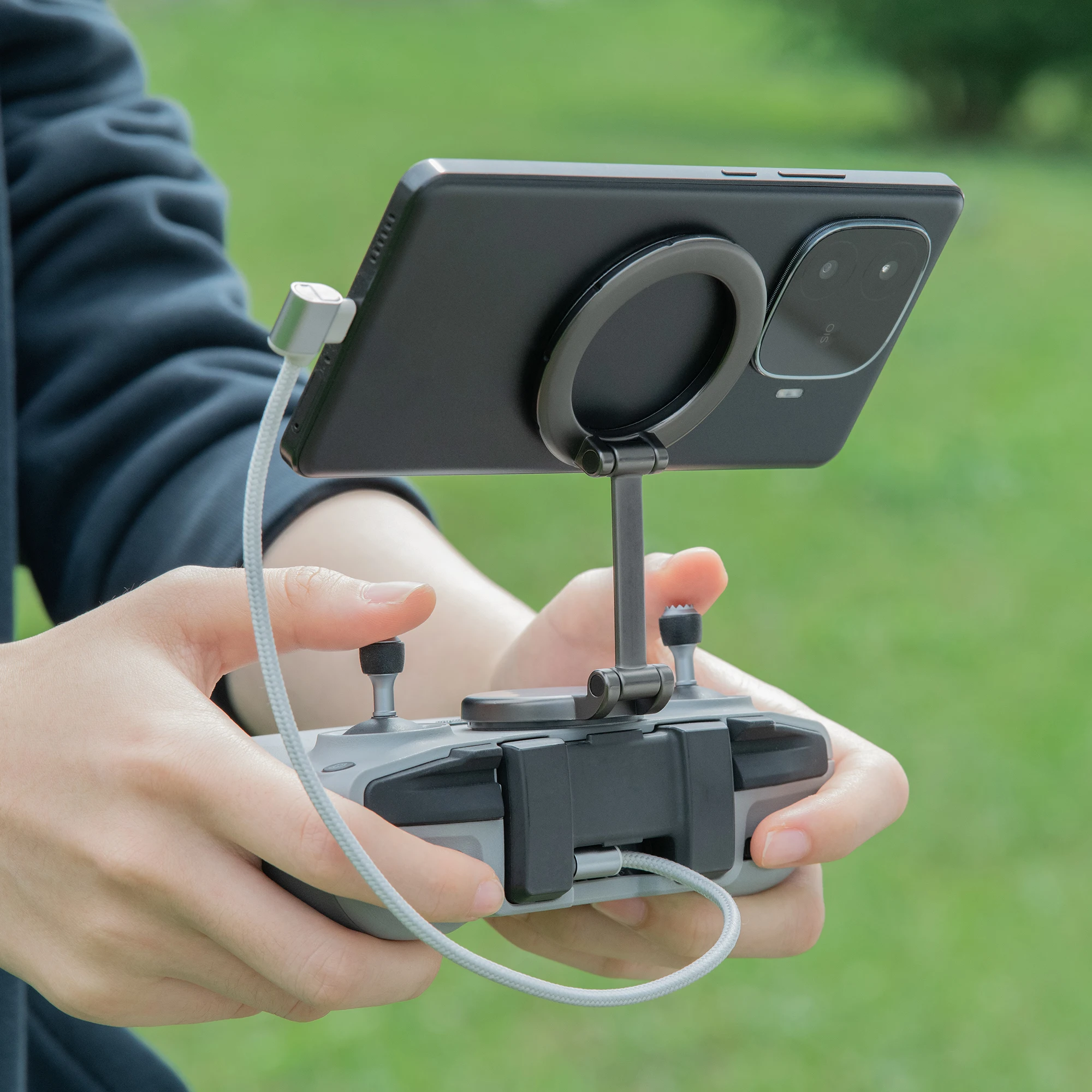Adjustable Magnetic Phone Stand for RC-N1 / N2 / N3 Remote Control for Neo 2, Mini 4 Pro/4K/3/2/2 SE Air 3S/3 Drone Accessories