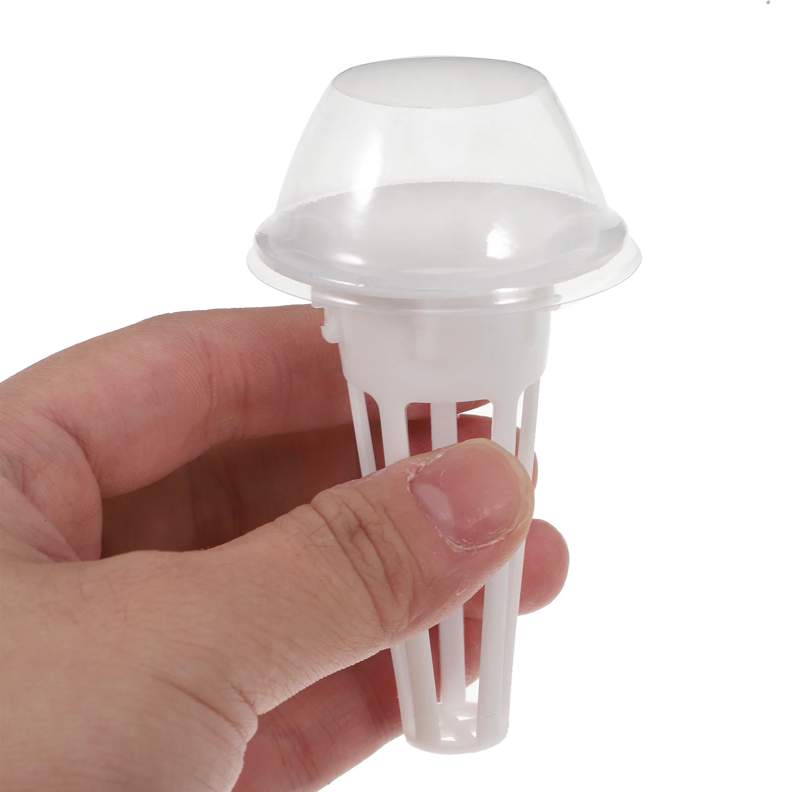 30set Hydroponic Growing Kit Indoor Use Clear Reusable Domes Baskets Germination Humidity Control Sprouter