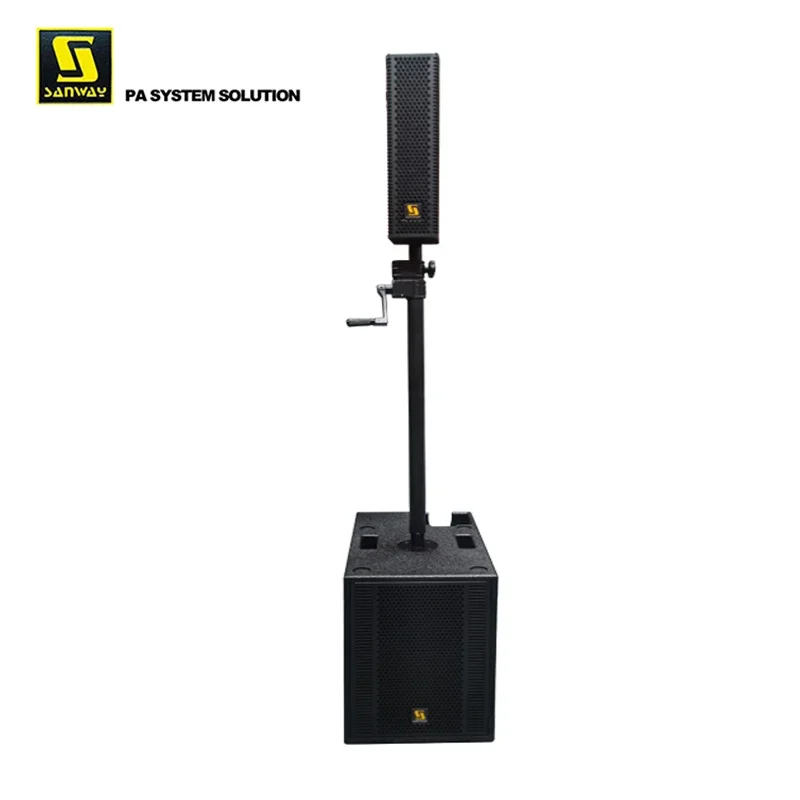 

CS44 & CS12 4x4 Inch Self Powered Line Array Column Speaker System