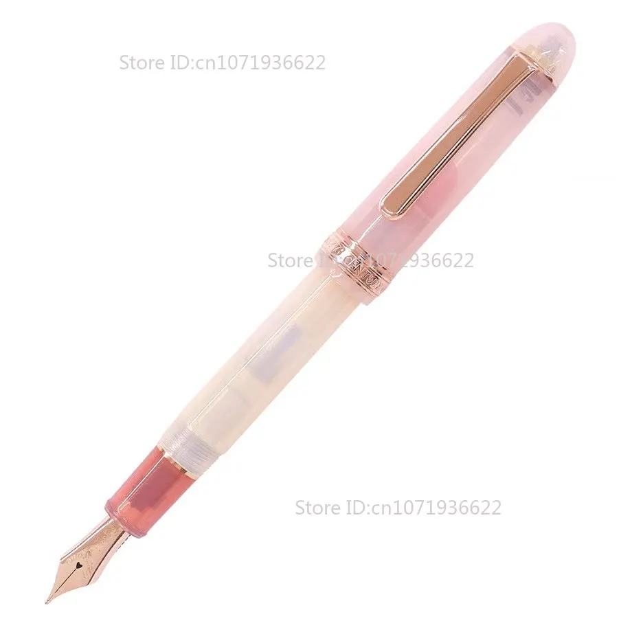 Japan Platinum 3776 NBC Kinokuniya Limited Strawberry Ice Cream Fountain Pen 14K Gold Nib Collectible Writing Stationery Gift