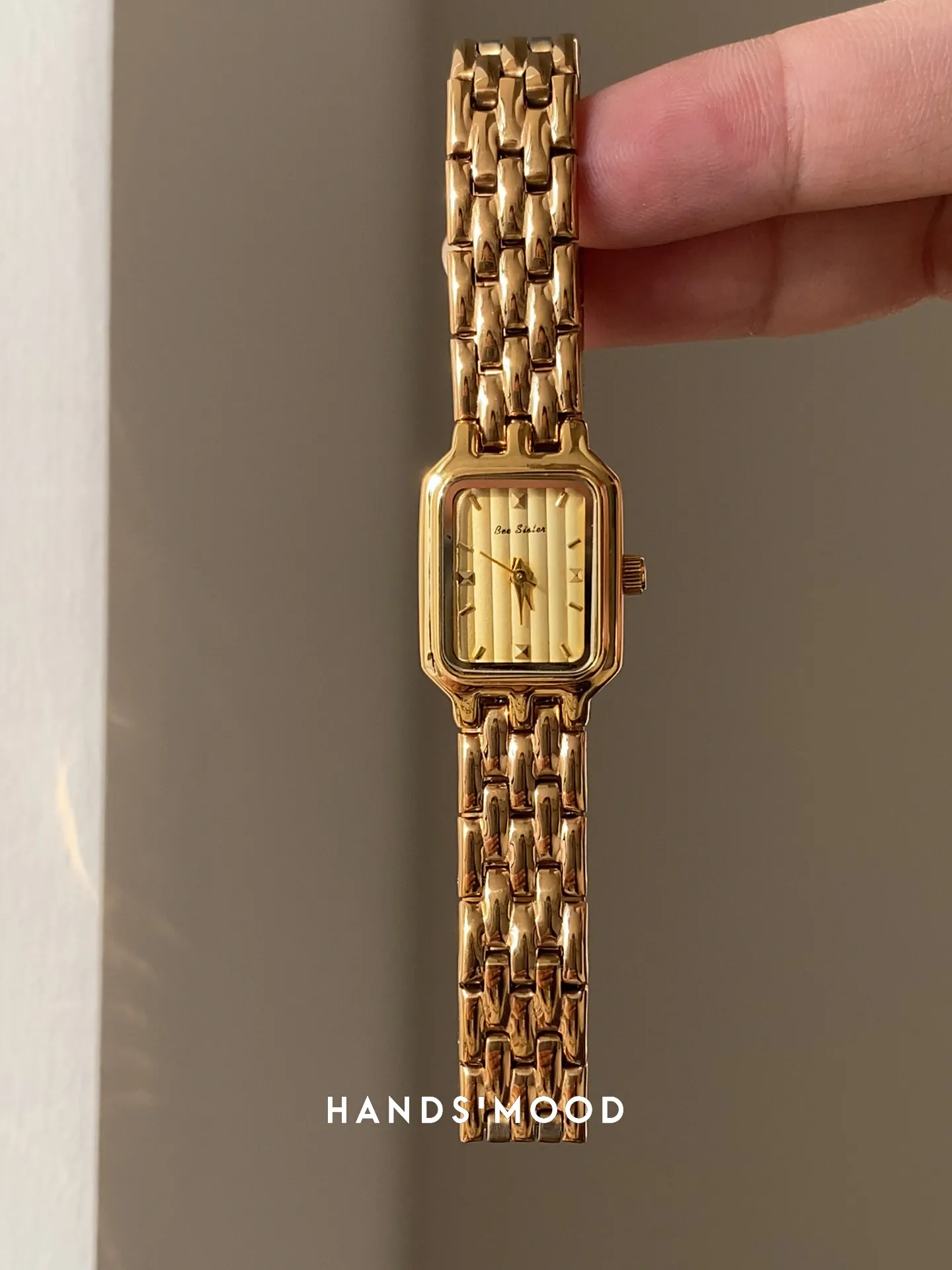 2026 New Simple Fashionable Square Small Dial Niche High-end Luxurious Elegant Temperament Womens Chain Watch Birthday Gift