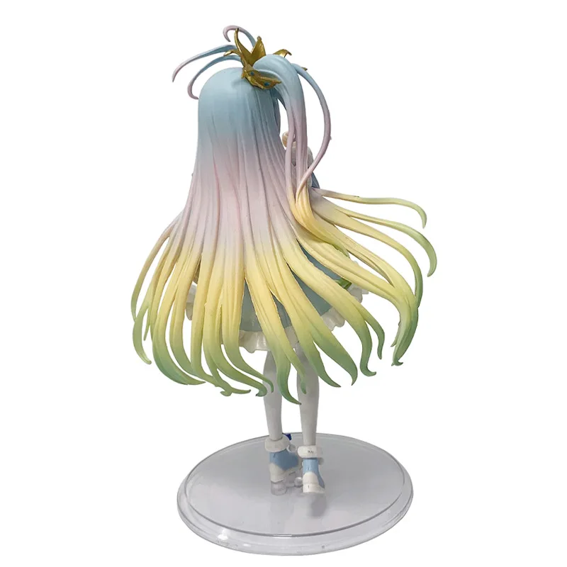 Figura de anime de 21 cm de la serie No Game No Life, personaje Shiro, Step