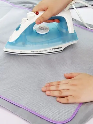 Almofada de proteção para engomar roupas, pano protetor, malha, tábua de passar roupa, isolamento contra cores aleatórias, tábua de passar roupa