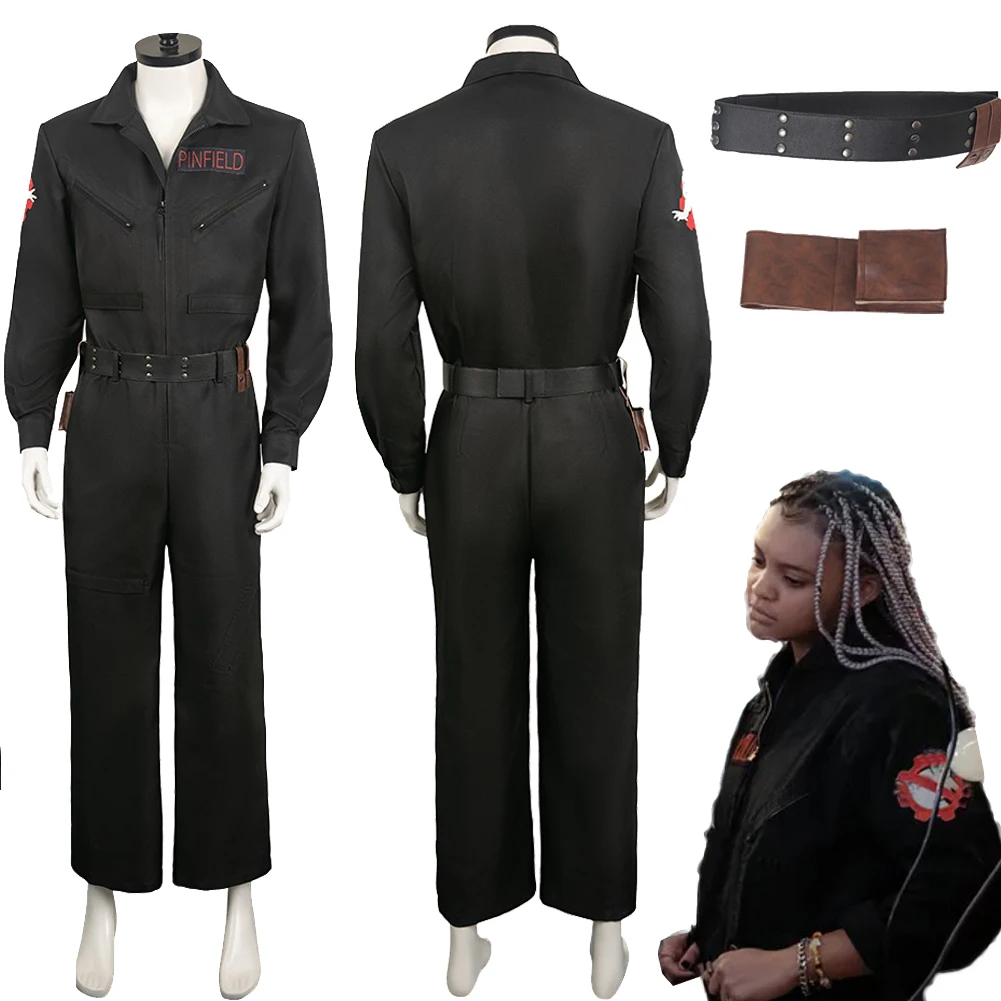 

Lucky Cosplay Movie Ghost Cosplay Busters Frozen Empire Costume Halloween Carnival Disguise Roleplay Suit For Female Male Adult