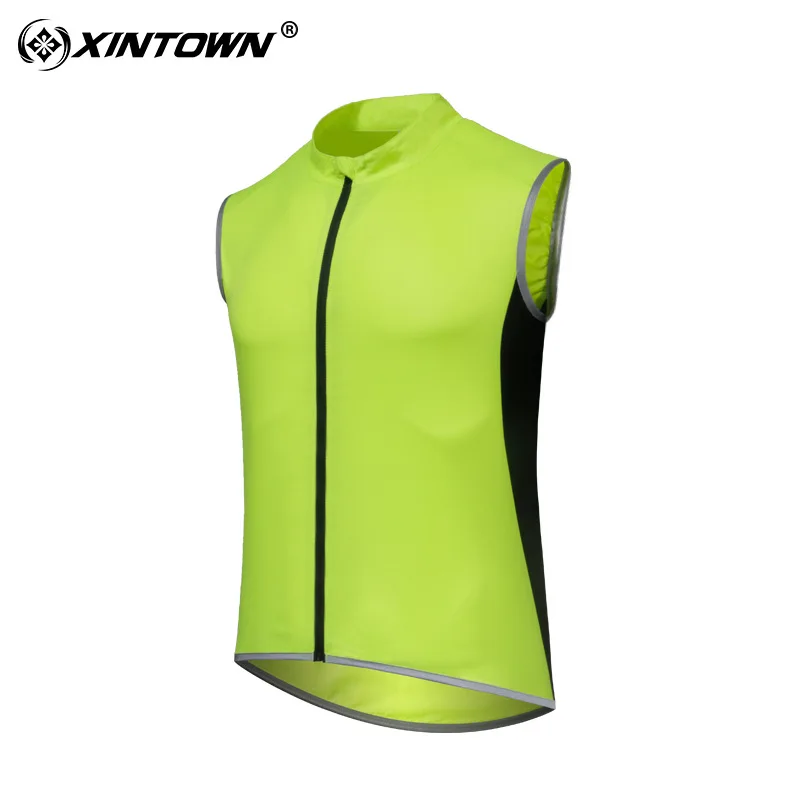 XINTOWN Waterproof Breathable Sports Vest, Cycling Running Windbreaker Gilet for Bike Riding