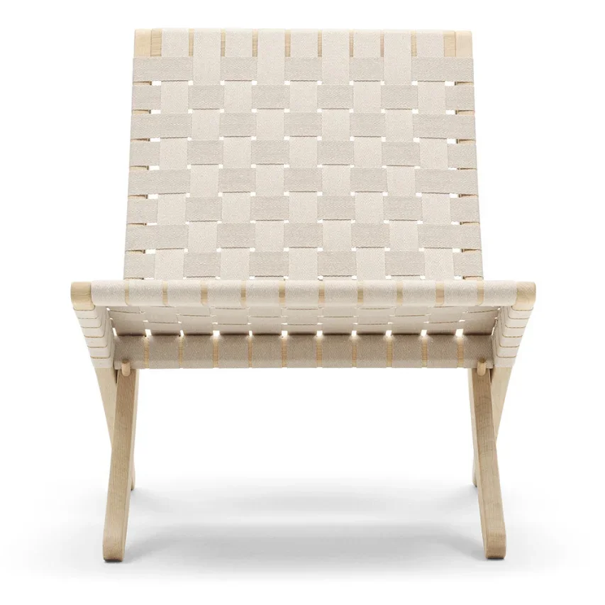 Modern Designer Wooden Chair High Quality Rattan Wicker Cuba Chair Folder