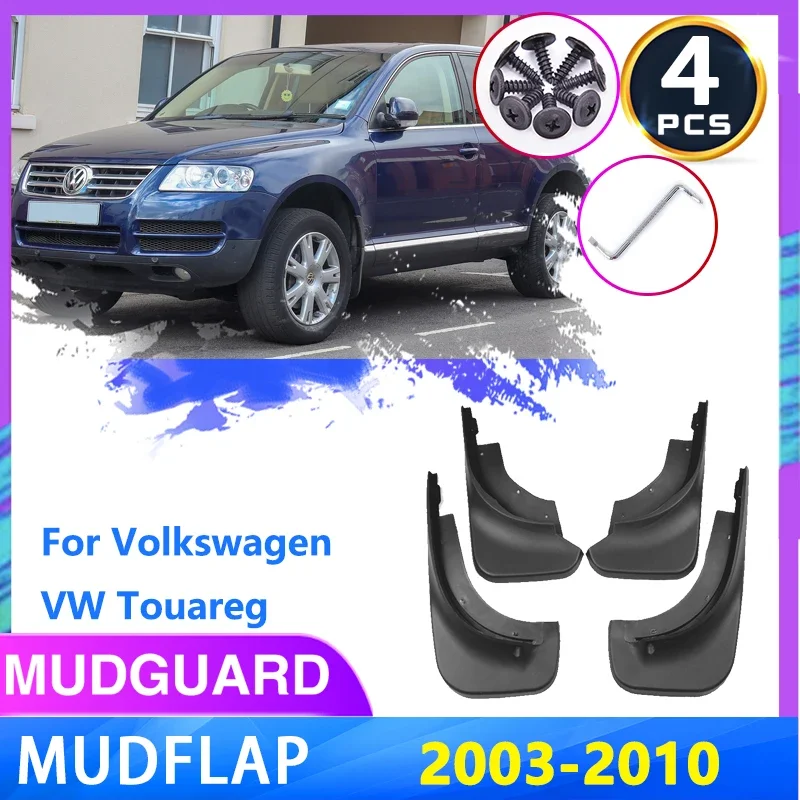 

for Volkswagen VW Touareg 7L MK1 2003~2010 2005 Front Rear Wheel Mudguards Fender Mudflap Mud Flaps Splash Guard Car Accessories
