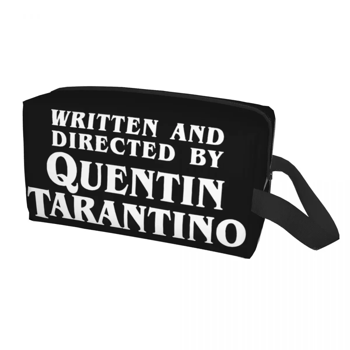 Retro Movie Quentin Tarantino Toiletry Bag for Pulp Fiction Kill Bill Cosmetic Makeup Organizer Ladies Beauty Dopp Kit Box