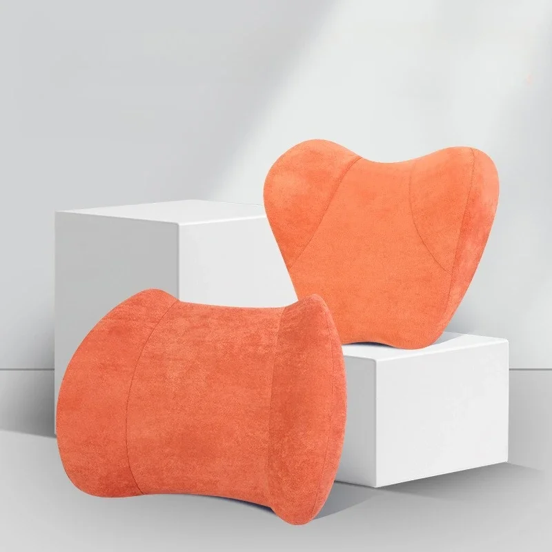 High-end Vehicle Seat Back Pillow - High-Density Memory Foam Core, Comfortable & Non-odorous