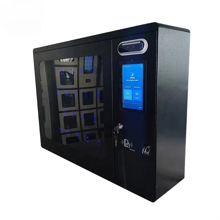 Yinlong Hotel Apartment Smart Key Locker Secure Smart Key Management System Locker Card/Fingerprint Electronic Lock Locker