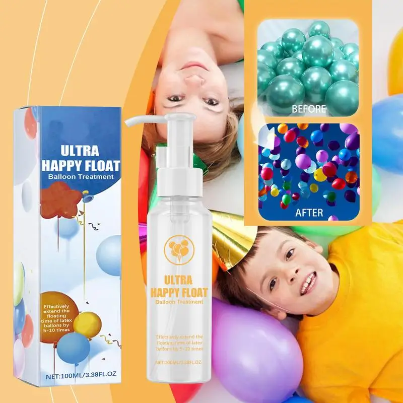 Balloon Protective Fluid Extend Floating Time Professional Helium Balloon Care Gentle On Environment For Party Decorations At