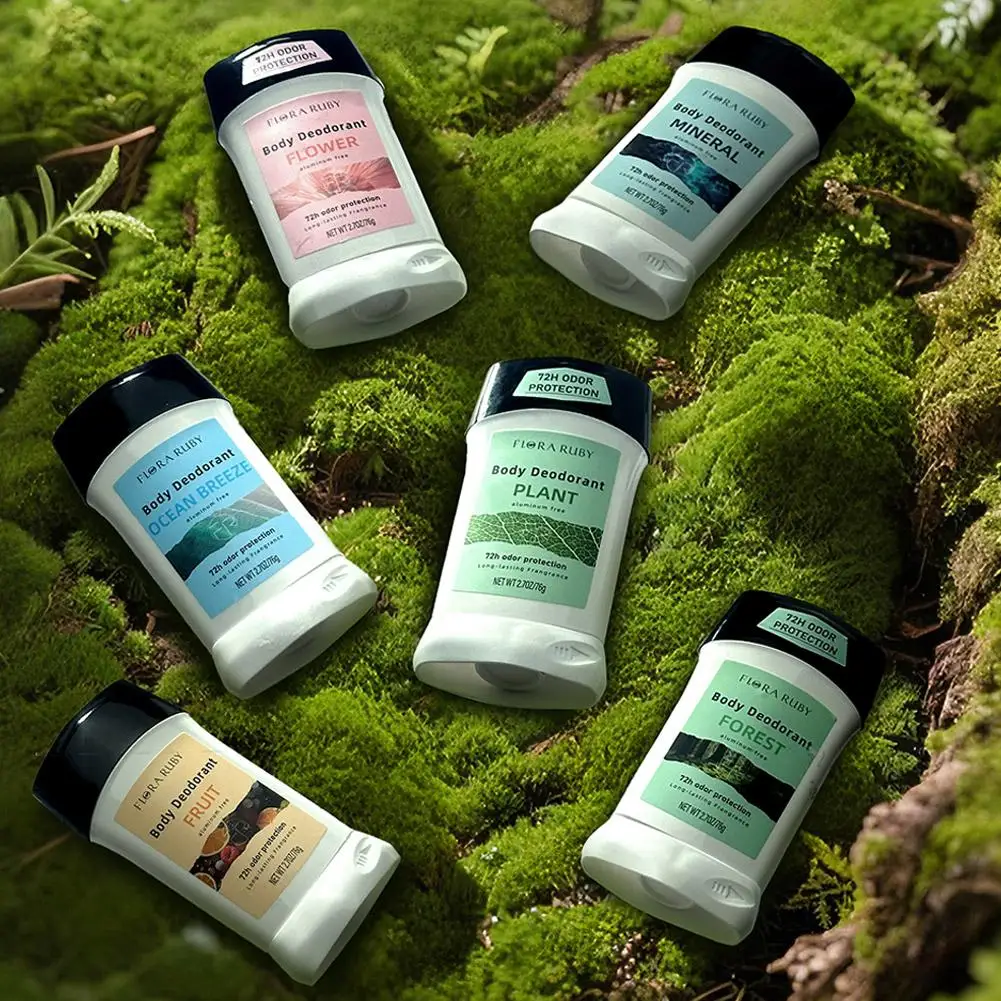 

Deodorant Women Antiperspirant Stick Natural Fragrance Body Odor 50g Scent Deodorants Flower Remover D8U8