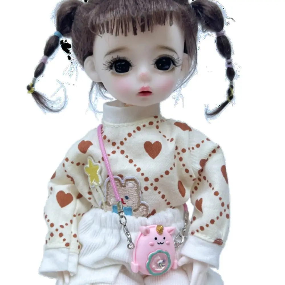 Nieuwe Handgemaakte Pop Tas Plastic 5 Kleuren DIY Pop Speelgoed Poppenhuis Accessoires 1/6 1/8 BJD Poppen/1/11 OB11 obitsu11 Pop