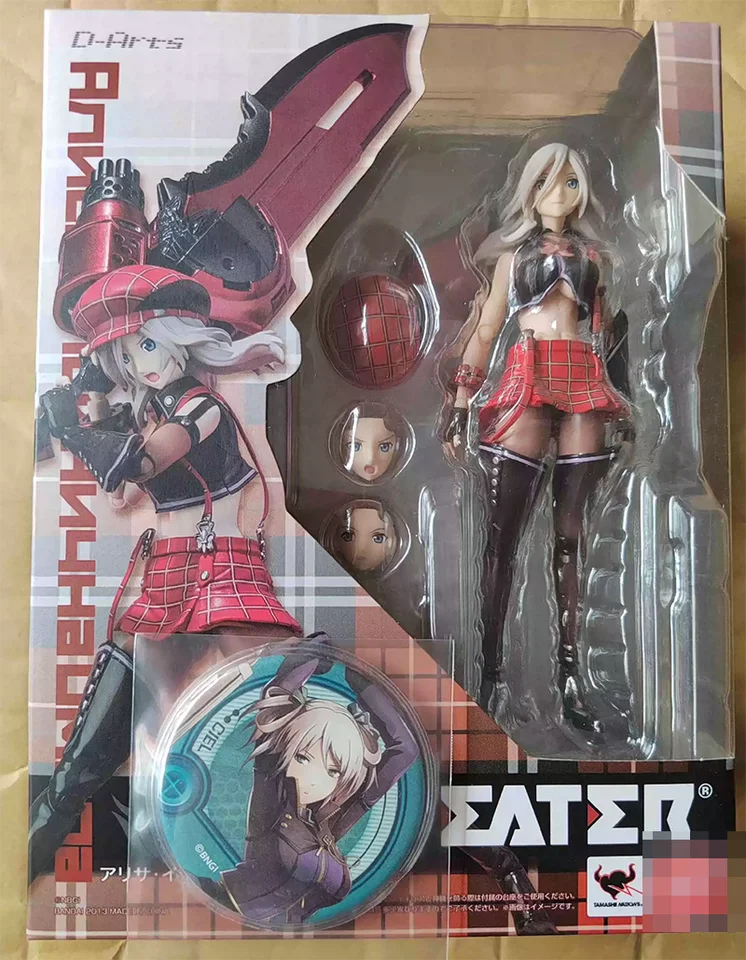 Original GOD EATER Alisa Ilinichina Amiella Anime Figure 1/12