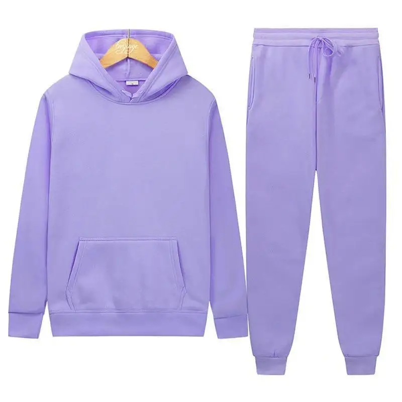 

Men's Hooded Sweatirt Set Thi Running Casual Sportswear Long Sve Long Pants Winter Collection Comfortable Streetwear