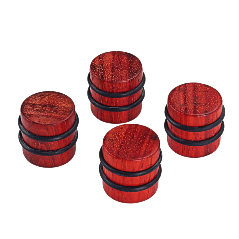 DIY 5.8mm Pack of 4Pcs Guitar Knob Tone Volume Control Knob Wood for Beach Finish Tone or Volume