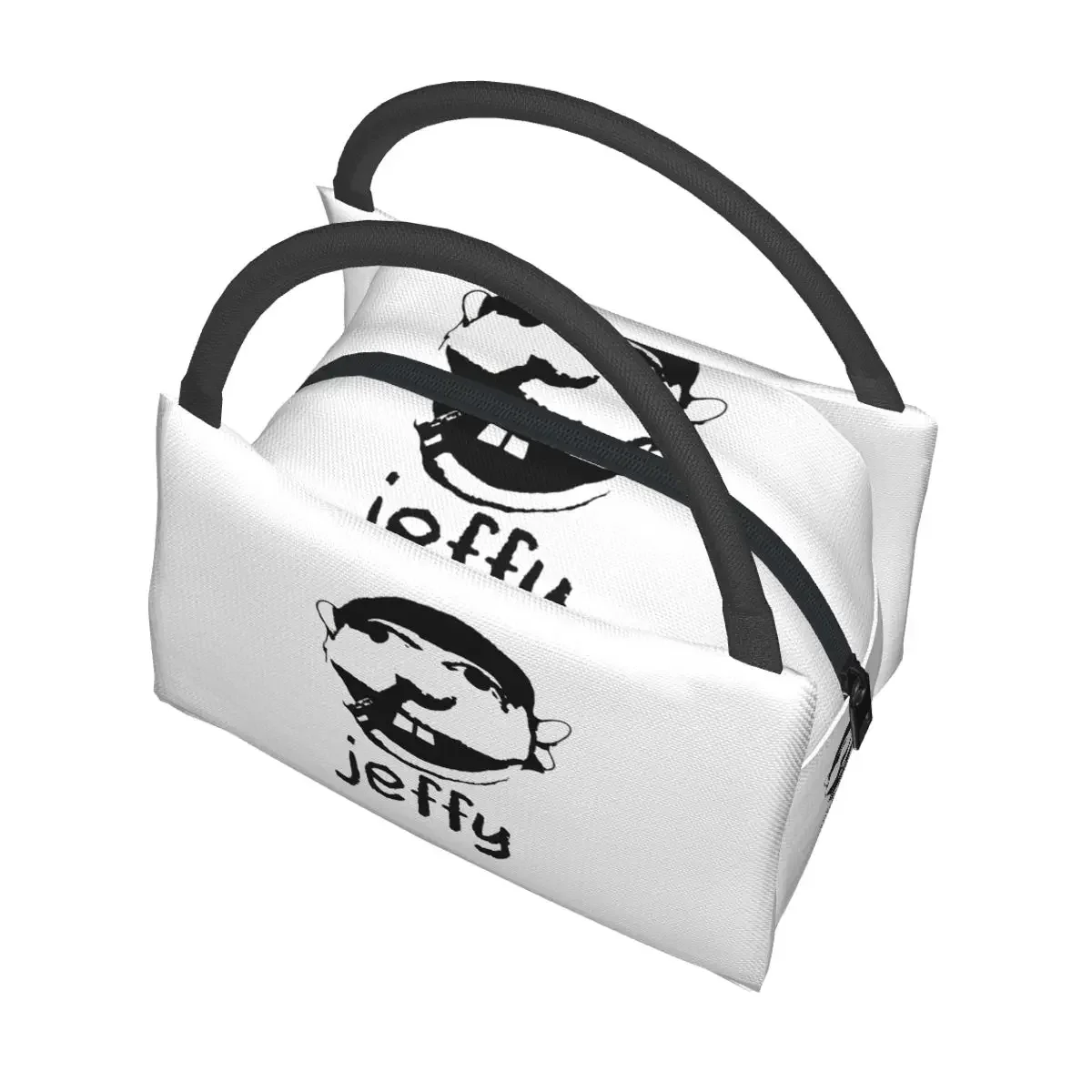 

Jeffy Face Sml Рэпер Сумки для обеда Изолированная коробка для бенто Водонепроницаемая сумка для обеда Сумки для пикника Термосумка-холодильник для женщин Детский офис