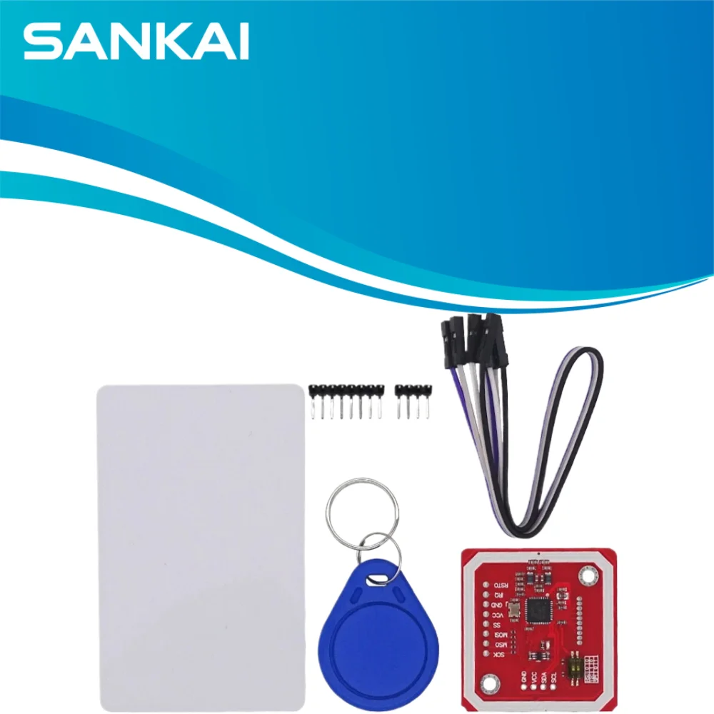 10Pcs PN532 V3 NFC RFID Reader Module, I2C/SPI/UART, Android Extension, Library