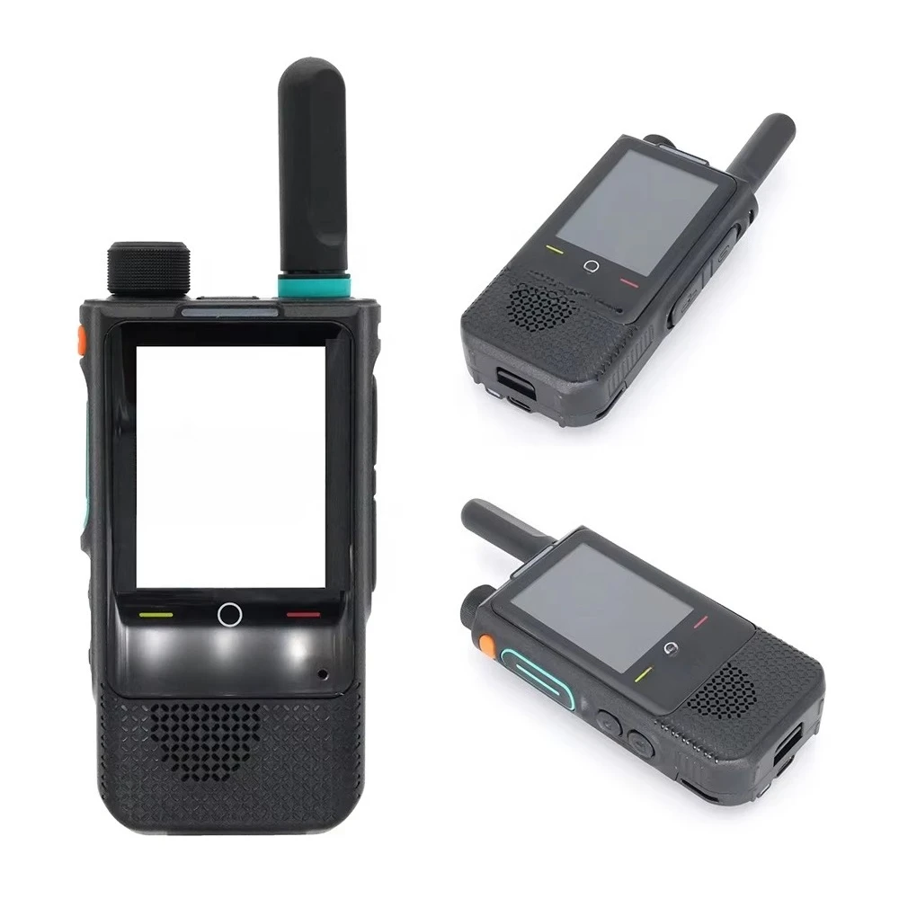 Intercom Unlocked Android 4G Walkie Talkie With 4800mAh Supports WIFI & For Bluetooth CDMA/WCDMA/FDD-LTE For Radio