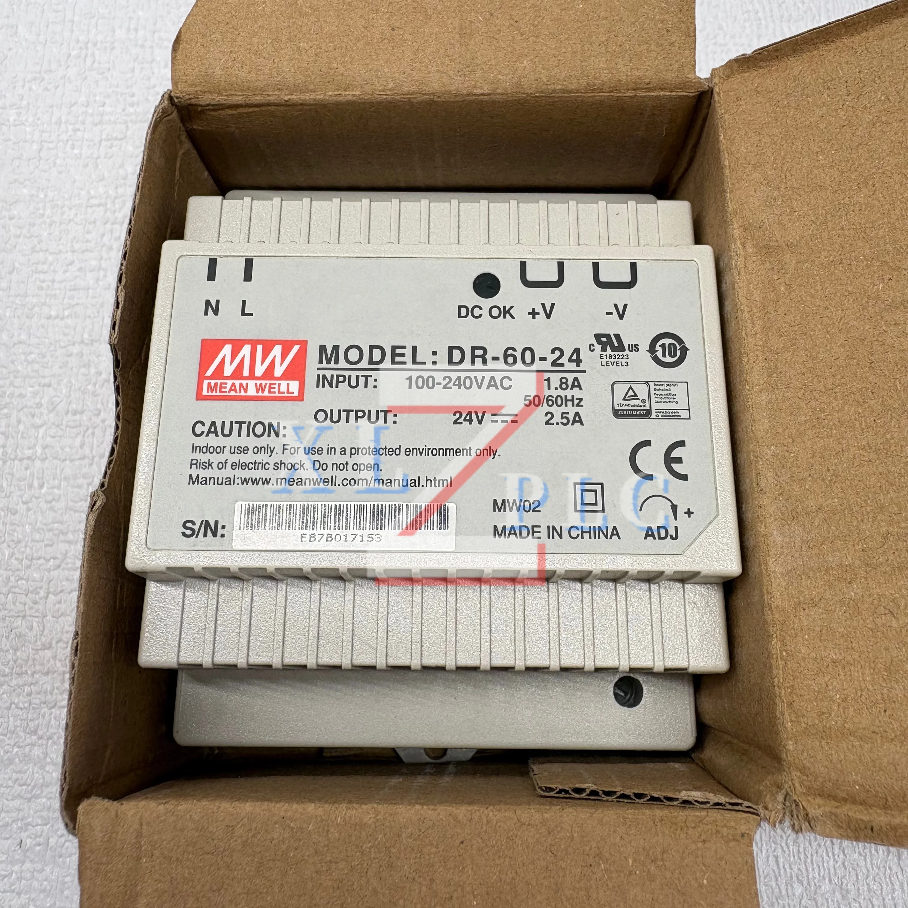 

Новый оригинальный импульсный источник питания DR-60-24 для электроники OEM/ODM, гарантия качества производителя