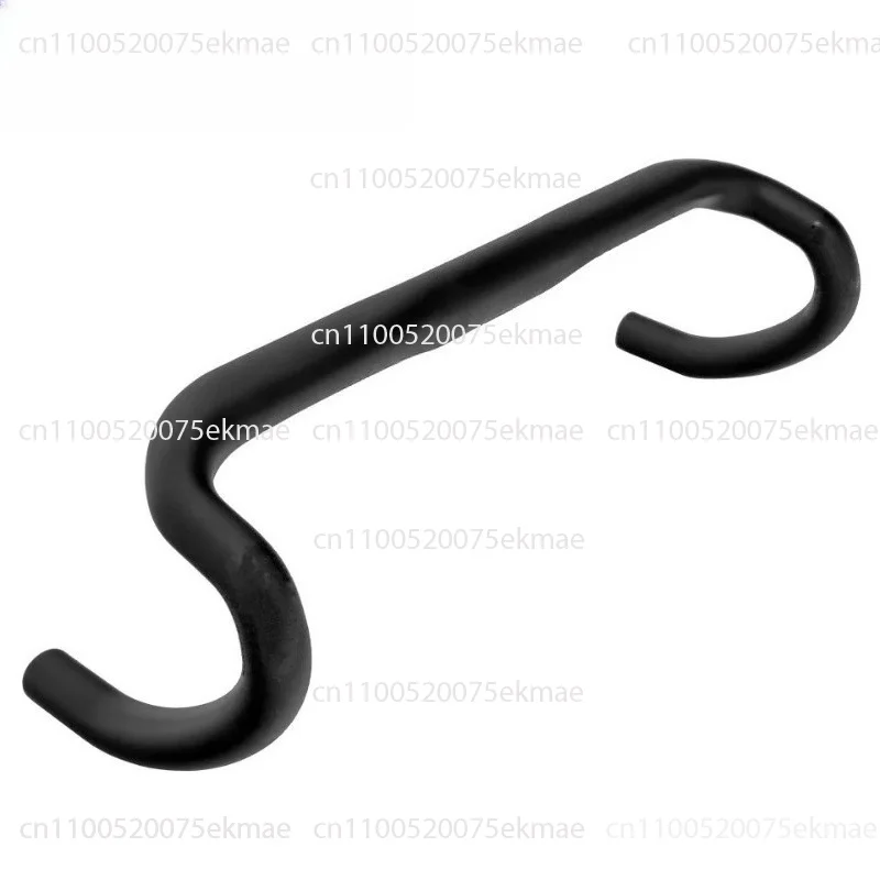 Carbon fiber road bike handle all black matte round tube 3T bicycle split bend handle