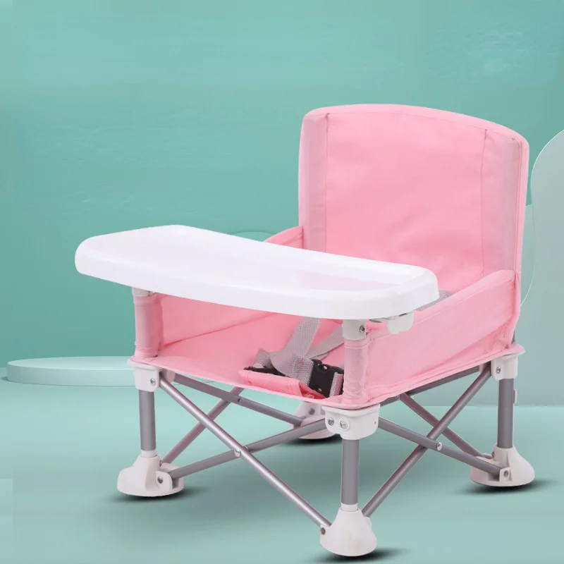 

Multifunctional Kids Baby Booster Folding Dining Camping Chair Seat Portable Baby Accessories Baby Beach Chair Baby Chair Seat