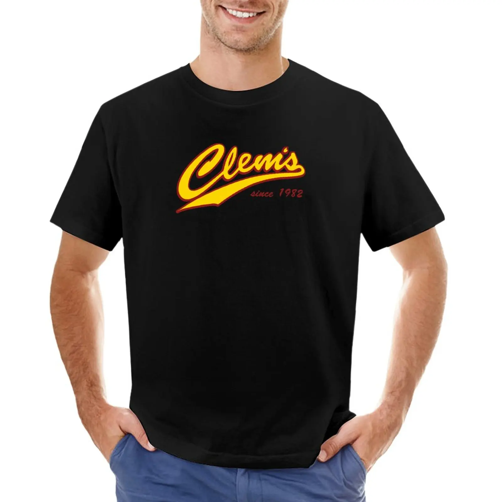 

Clems Chicken T-Shirt vintage clothes boys animal print cute tops plain t shirts men