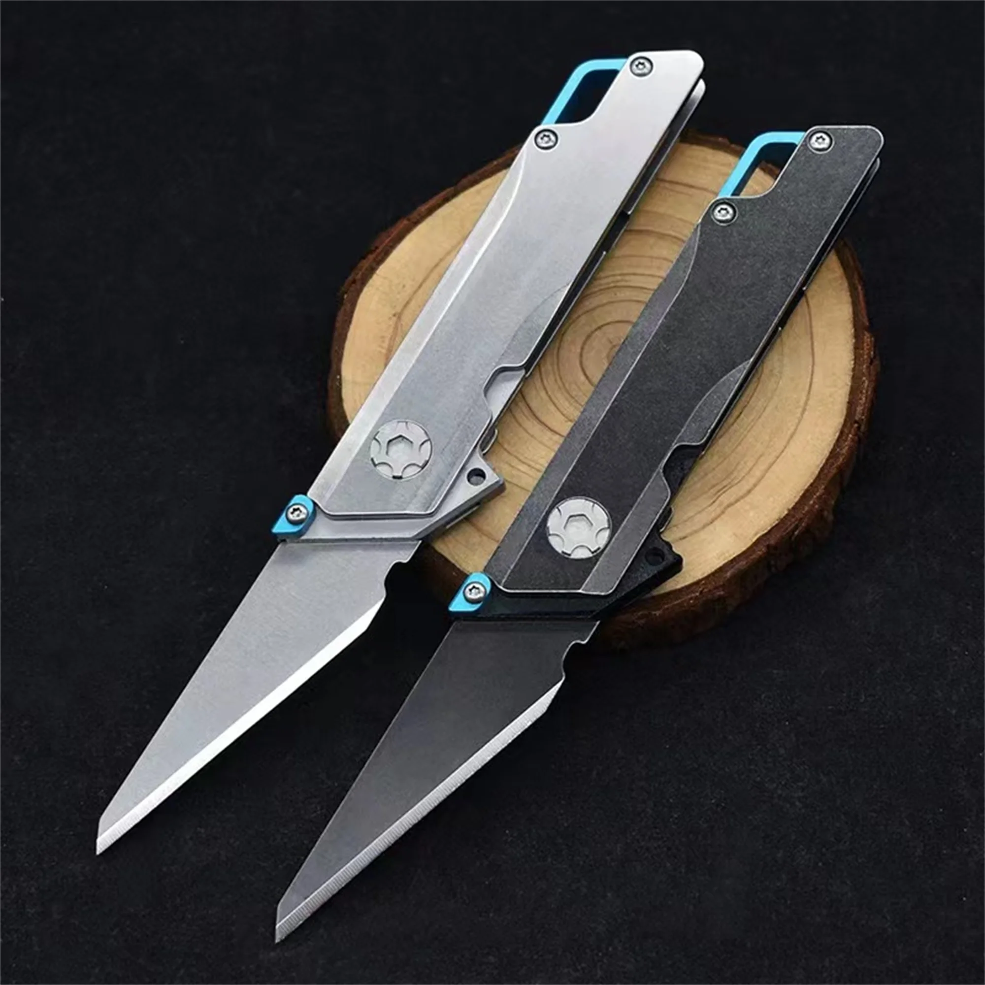 M390 Utility knife Folding knife EDC Pocket knife Outdoor Multifunctional tools