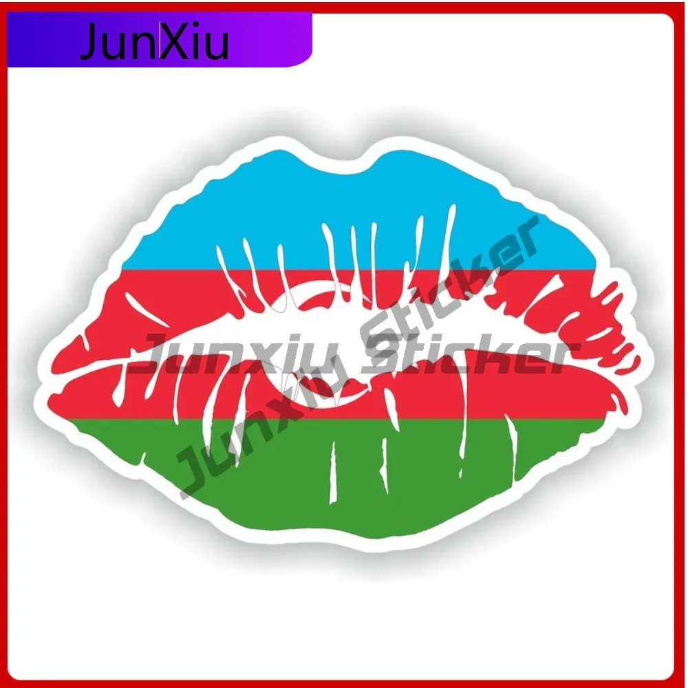 

Azerbaijan Lips Cool Truck UV Resistant Decal Decoration Scratch UV Sticker Suitable Accent Art Resistant Trendy Boat Styling