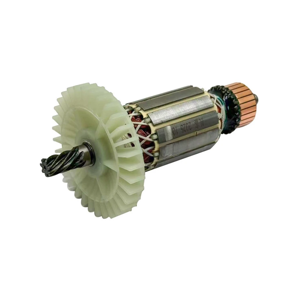 Replacement Part Rotor for 7 Inch Circular Saw Motor with 7 Tooth Gear High Precision for Electric Circular Tools