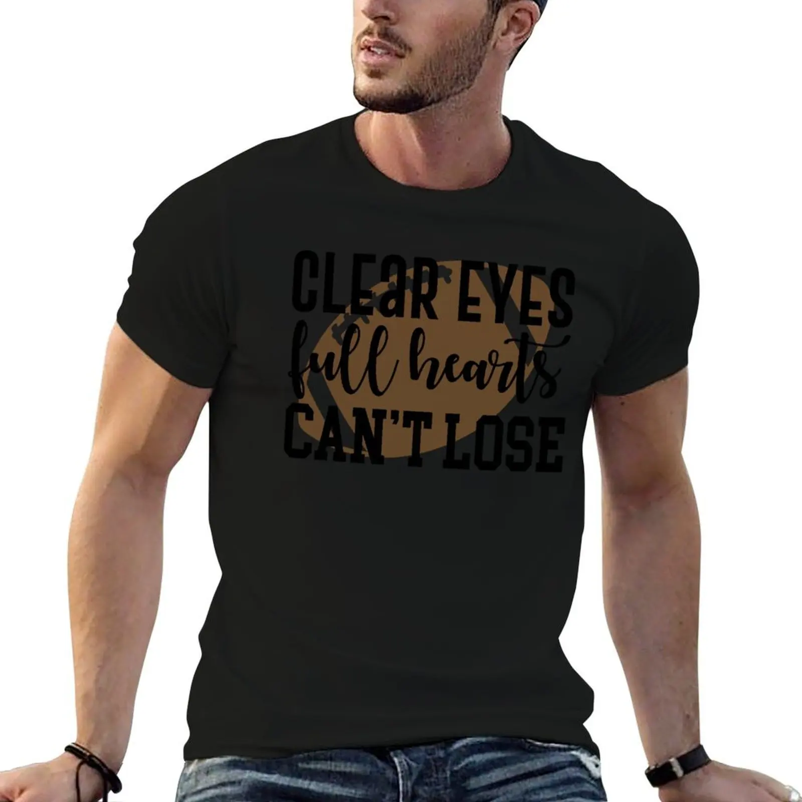 

friday night lights - clear eyes T-Shirt man t shirts cotton t shirt man cotton T-Shirt