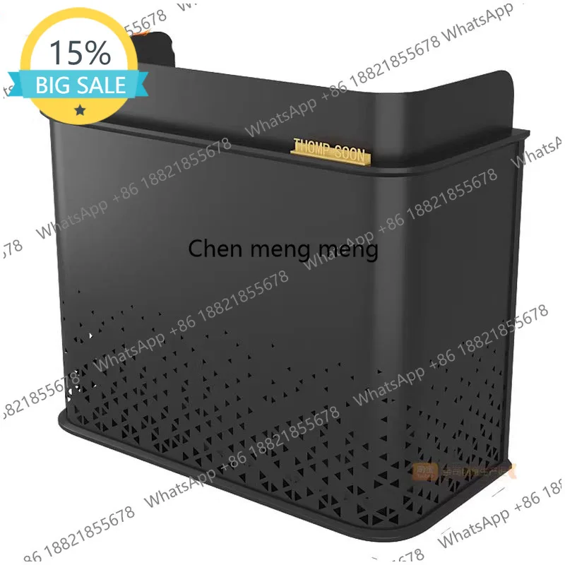 

L07 Beauty Salon Reception Desks Luxury Modern Office Reception Desk Counter Decorations Retro Recepcion Desk Salon Furniture