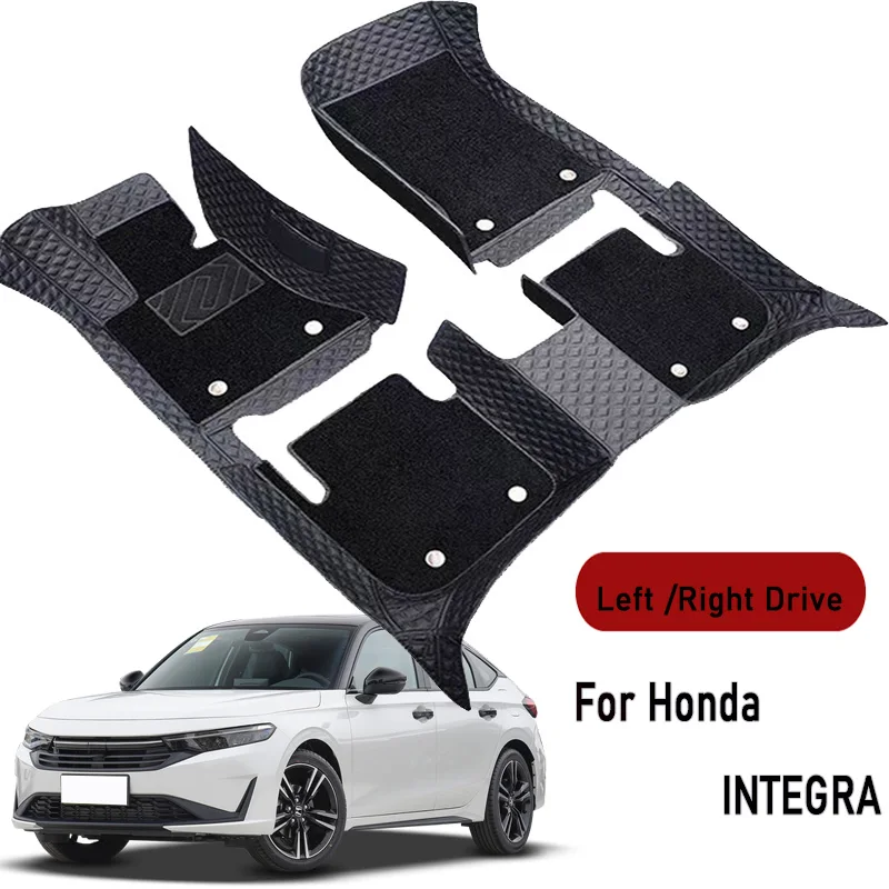 Car floor mats for Honda INTEGRA 2021 2022 2023 2024-2025 Customauto foot Pads automobile carpet cover interior accessories