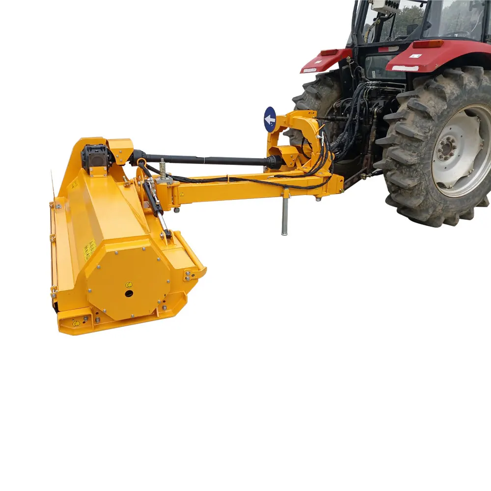 Grass Cutting Machine Hydraulic Flail Mower Big Lawn Mower With Hammer Blade
