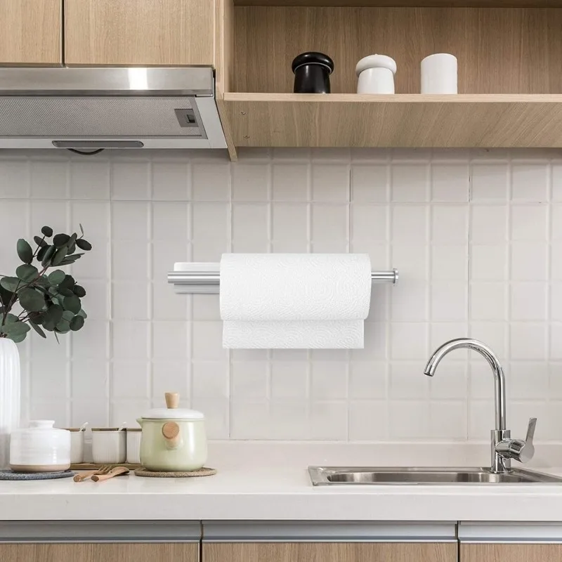 

【ELECTRONIC-ACCESSORIES】Paper Towel Holder, For Easy Access-For-Kitchen Accessory, 33Cm-Stylish Design For Storage And Organizat