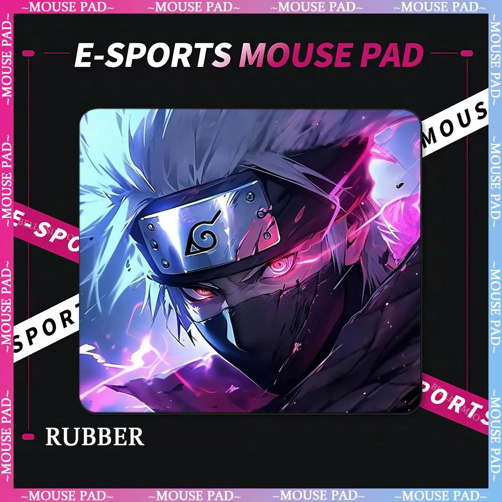 Anime game mousepad laptop rubber small mousepad suitable for computer game players desktop decoration office mouse mat desk pad