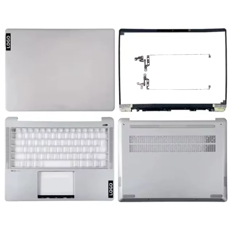 New Laptop Case For Lenovo IdeaPad 5 Pro 14ITL6 5 Pro 14ACN6 Air14 Plus 2021 LCD Back Cover Front Bezel Palmrest Bottom Case