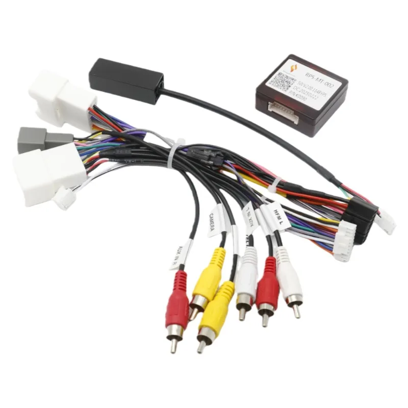 For Mitsubishi Outlander XP 2014-2020 16 Pin Car Radio Wiring Harness Adapter With Canbus Box RP5-MT-002
