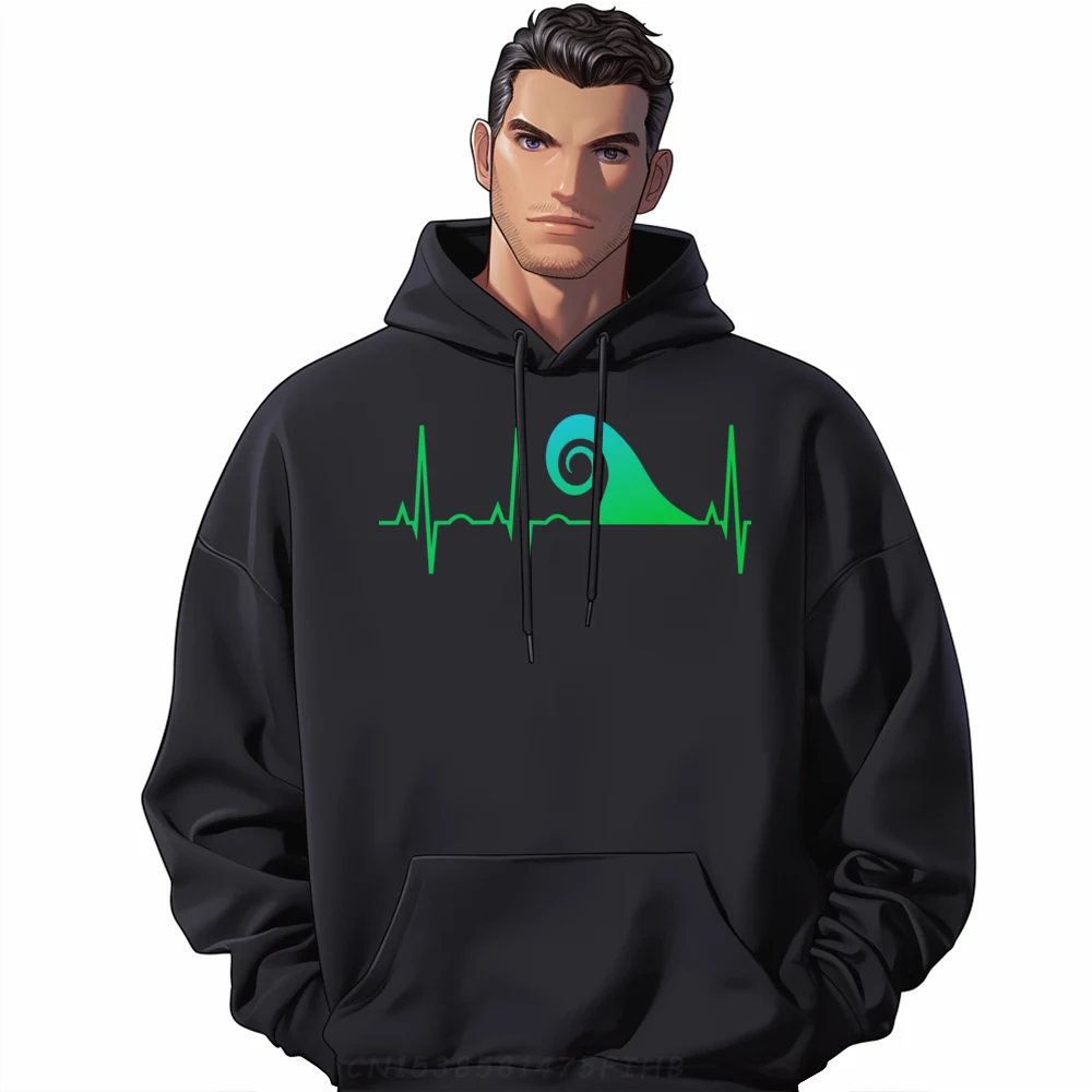 

Surfer Heartbeat Perfect Wave Surfer Tee Designer Hoodie Men Clothes Gift Christmas Sweater