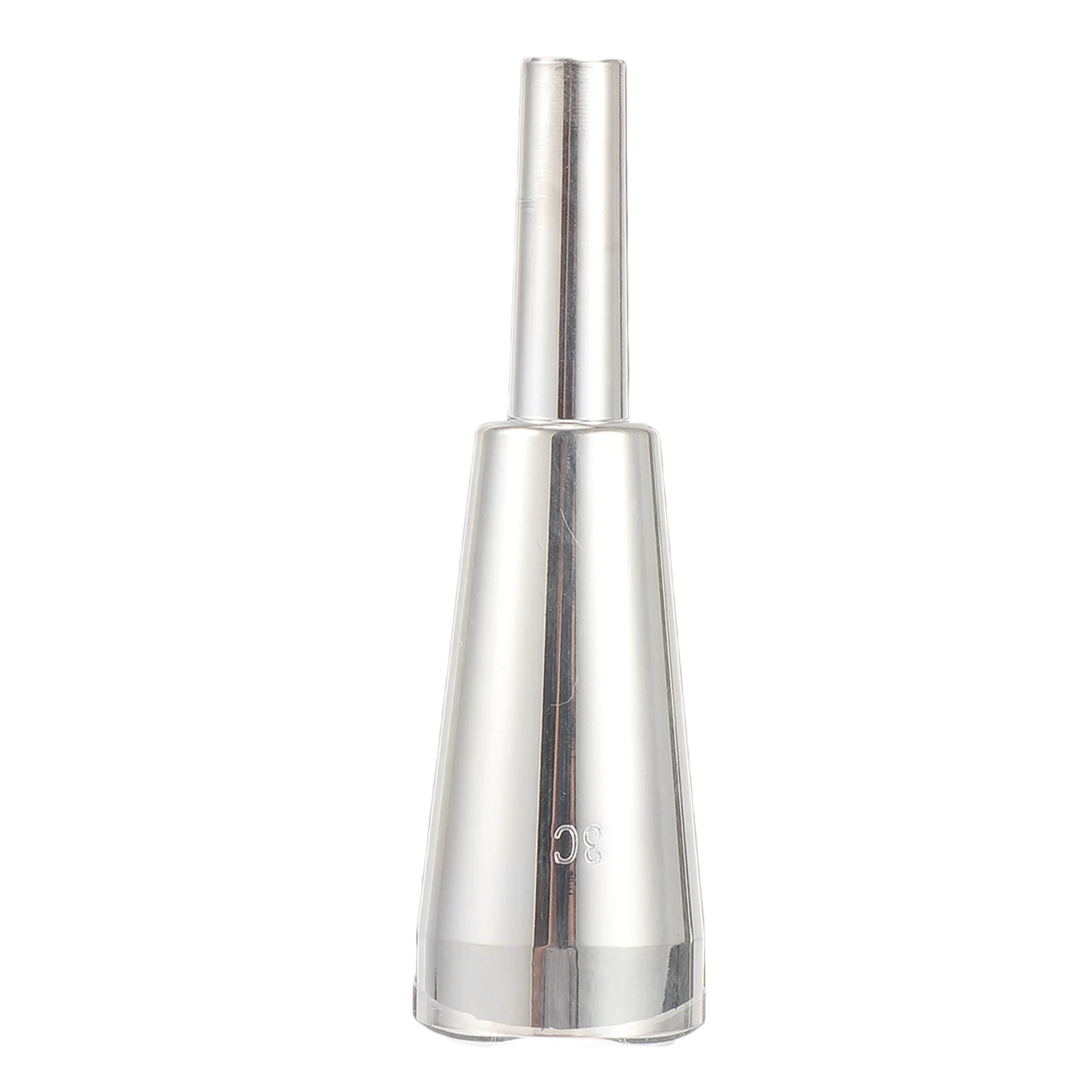 

1Pcs Premium Trumpet Mouthpiece 3C Silver Tone Enhanced Trumpet Part Ideal for Beginners and Professionals Instrument Supply