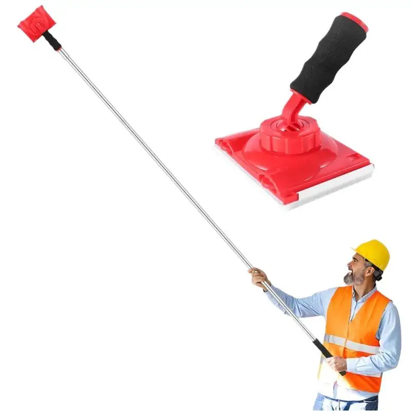 فرشاة رسم زاوية من النايلون - حافة مثلثة لخطوط الحائط الحادة، تصميم مضاد للتنقيط للاستخدام الداخلي النظيف #6