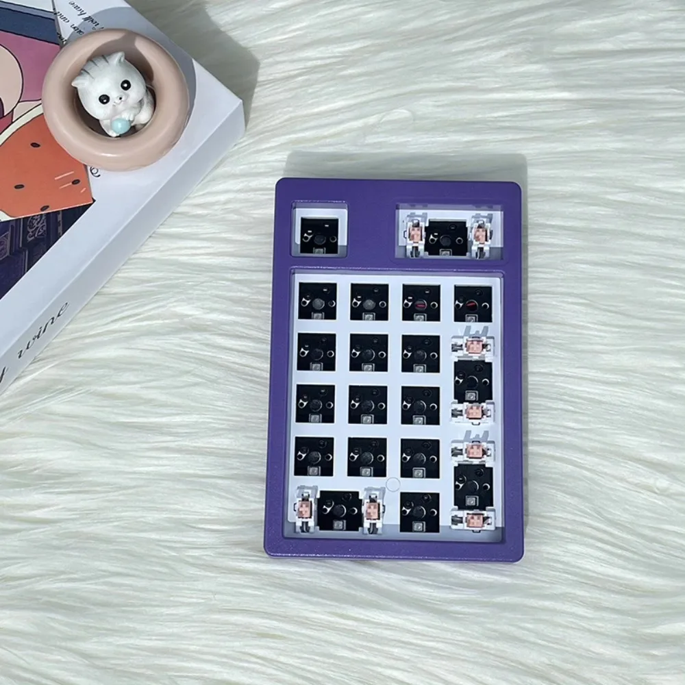 NT19PAD Wired Number Keyboard Kit Customized Hot Swap RGB Single Mode Support 5pin/3pin Switch Office Keyboard Accessories Gift