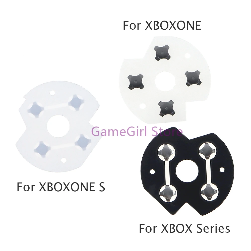 300 Piezas de Botones de Metal para Controles de Xbox One y Xbox Series/One S, D-Pads, Placa PCB, Película Conductiva