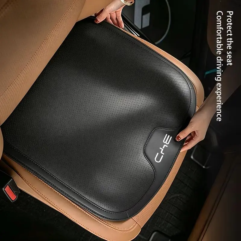 Leather Car Seat Cover Breathable Front Seat Cushion Protector Mat for BYD Seal U Atto3 Atto2 Dophn Seagull S6 S7 Tang X Dream