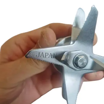 Japonský nůž do mixéru Dream Samurai BDS-04, náhradní díly do mixéru Samurai Rawmid. 6 nejlepší prodej Náhradní díly pro mixéry Duronic - №4