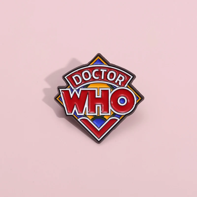 Creative Doctor Enamel Pins Mysterious Elements Brooches Metal Backpack Clothing Lapel Badge Jewelry Accessories